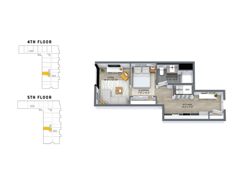 1744 N Western Ave Studio-3 Beds Apartment for Rent - Photo Gallery 90